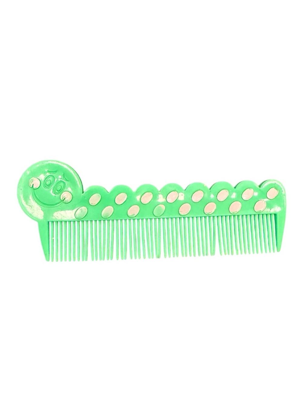Vintage AVON Curly Caterpillar Novelty Children's Comb Hairbrush